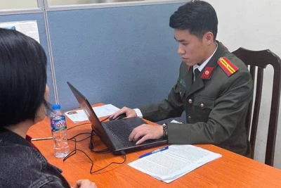 Chị N. làm việc với cơ quan chức năng về những phát ngôn sai sự thật trong live stream.