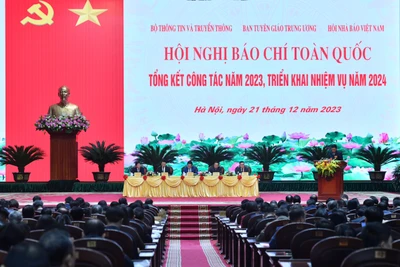 Toàn cảnh hội nghị.