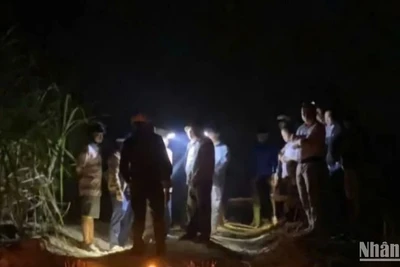 Khu vực xảy ra vụ đuối nước khiến hai học sinh tử vong.