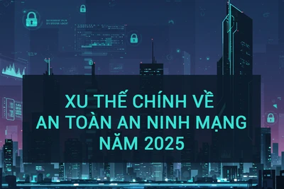 Sự gia tăng các cuộc tấn công từ trí tuệ nhân tạo sẽ là xu hướng an toàn an ninh mạng mới nhất trong năm 2025. 