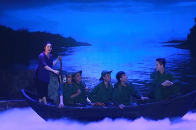 Vở chèo “Mưa đỏ”-Khúc tráng ca bảo vệ Thành cổ Quảng Trị