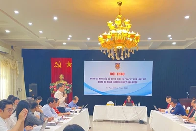 Toàn cảnh hội thảo.