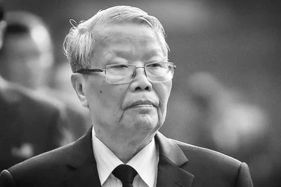 Đồng chí Trần Đức Lương, nguyên Ủy viên Bộ Chính trị, nguyên Chủ tịch nước Cộng hoà xã hội chủ nghĩa Việt Nam, nguyên Chủ tịch Hội đồng Quốc phòng và An ninh. (Ảnh: TTXVN)