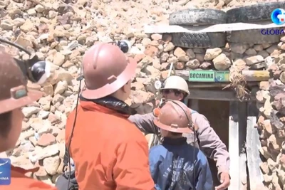 Hình minh hoạ: Một khu hầm mỏ ở Bolivia. (Ảnh: Tân Hoa xã)