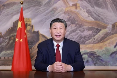 Tổng Bí thư, Chủ tịch nước Cộng hòa nhân dân Trung Hoa Tập Cận Bình. (Ảnh: Tân Hoa xã)