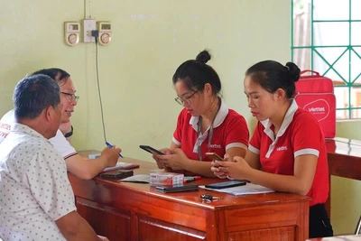 Viettel Thái Nguyên cung cấp dịch vụ 5G cho người dân.