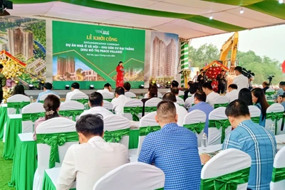 Sau khi khởi công, dự kiến Dự án nhà ở xã hội Đại Thắng sẽ giải quyết chỗ ở cho 800 người vào cuối năm 2025.