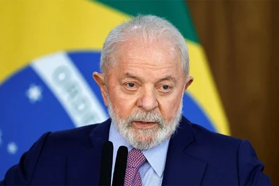 Tổng thống nước Cộng hòa Liên bang Brazil Luiz Inácio Lula da Silva. (Ảnh: TTXVN)