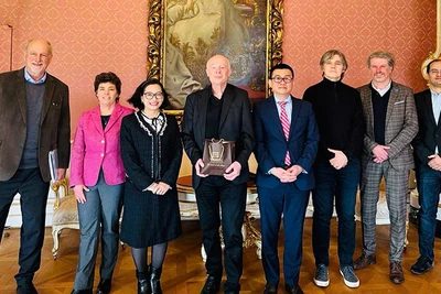 Đại sứ Vũ Lê Thái Hoàng thăm và làm việc với Tổng Giám đốc Viện Phân tích hệ thống ứng dụng quốc tế