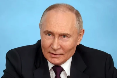 Tổng thống Nga Vladimir Putin. (Ảnh: AA/TTXVN)