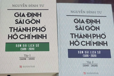 Ra mắt bộ sách “Gia Định-Sài Gòn-Thành phố Hồ Chí Minh: Dặm dài lịch sử (1698-2020)”