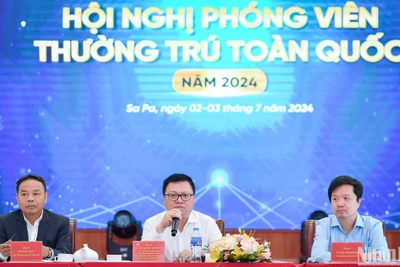 [Ảnh] Hội nghị phóng viên thường trú Báo Nhân Dân toàn quốc