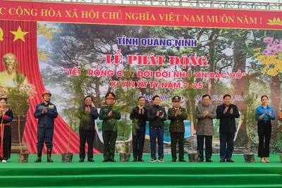 Lễ Phát động “Tết trồng cây đời đời nhớ ơn Bác Hồ” Xuân Ất Tỵ 2025.