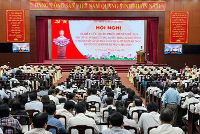 Sóc Trăng quán triệt chuyên đề học tập và làm theo tư tưởng, đạo đức, phong cách Hồ Chí Minh năm 2024