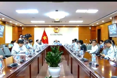 Hội nghị giao ban xúc tiến thương mại với hệ thống Thương vụ Việt Nam ở nước ngoài tháng 5/2025. 