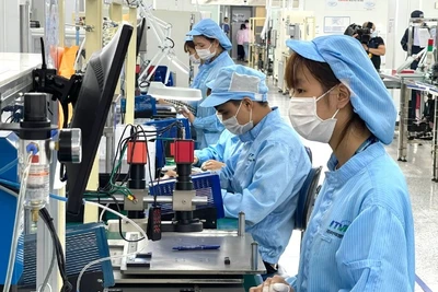 Chuyển đổi số không còn là lựa chọn mà đã trở thành yếu tố sống còn đối với doanh nghiệp. (Ảnh: KIM DUNG) 