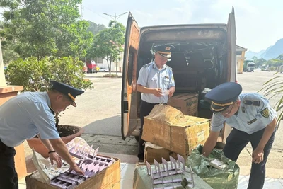 Cao điểm truy quét buôn lậu, hàng giả và xâm phạm sở hữu trí tuệ trên phạm vi toàn quốc.