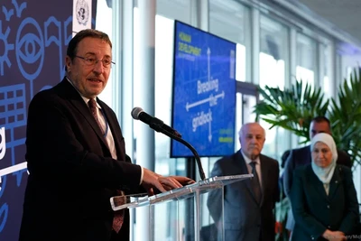 Tổng Giám đốc UNDP Achim Steiner phát biểu tại Lễ công bố Báo cáo Phát triển Con người năm 2023-2024. (Nguồn: UNDP/TTXVN)