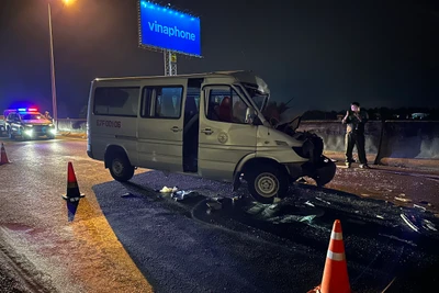 Tiền Giang: Tai nạn giao thông trên cao tốc khiến 2 người chết