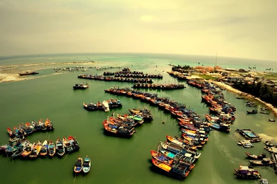 Một góc huyện đảo Lý Sơn.