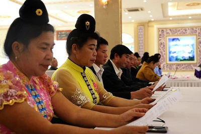 Chương trình đã thu hút đông nông dân trên địa bàn Sơn La tham dự.