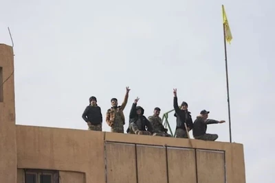 Các thành viên Lực lượng Dân chủ Syria (SDF). (Ảnh: Reuters/TTXVN)