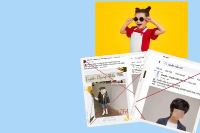 Cảnh báo chiêu trò lừa đảo tuyển dụng người mẫu nhí