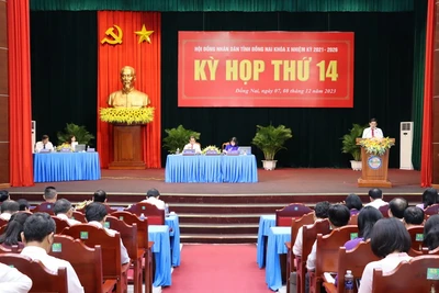 Quang cảnh kỳ họp.