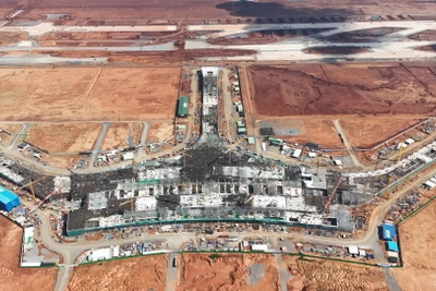 Nhà ga hành khách được xem là trái tim của dự án xây dựng sân bay Long Thành giai đoạn 1.