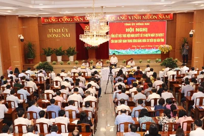 Quang cảnh hội nghị.