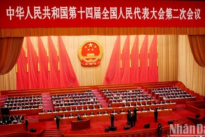 Phiên khai mạc kỳ họp thứ hai Quốc hội Trung Quốc khóa 14.