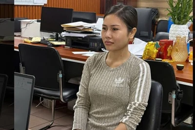 Công an bắt giữ đối tượng Pơ Loong Thảo khi đang lẩn trốn tại tỉnh Quảng Ninh.