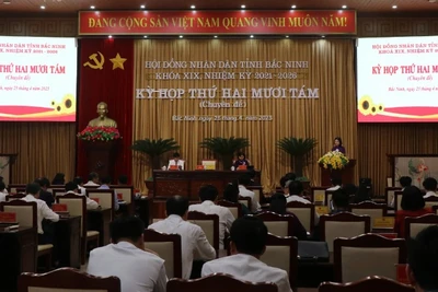 Toàn cảnh kỳ họp.