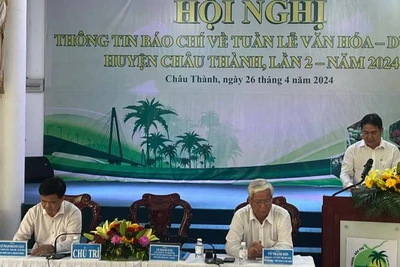 Huyện Châu Thành tổ chức thông tin Tuần lễ Văn hóa-Du lịch huyện Châu Thành lần thứ 2-năm 2024.