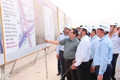 Thủ tướng chính phủ chỉ đạo chậm nhất tới 31/12/2025 phải cơ bản hoàn thành sân bay Long Thành. (Ảnh: ĐÌNH HUY)