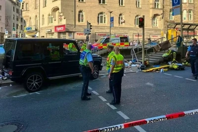 Hiện trường vụ việc. (Ảnh: DPA/TTXVN)