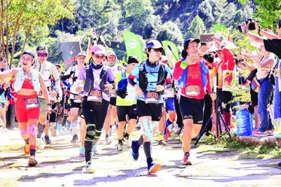Giải chạy địa hình Laan Ultra Trail 2024 tổ chức tại Lâm Đồng thu hút hơn 2.600 vận động viên trong nước và quốc tế tham gia.