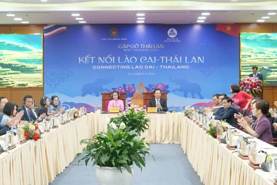Hội nghị "Kết nối Lào Cai - Thái Lan" tại thành phố Lào Cai ngày 28/8.