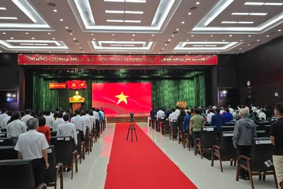 Trang trọng Lễ Truy tặng danh hiệu Mẹ Việt Nam Anh hùng.