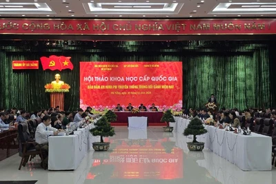 Hơn 150 đại biểu tham dự Hội thảo về bảo đảm an ninh phi truyền thống.