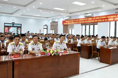 Lễ bế giảng đào tạo sơ cấp chuyên môn kỹ thuật nghiệp vụ Hải quân khóa 50 năm 2024 của Vùng 3.