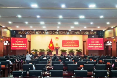 Hội nghị tổng kết Luật Hoạt động giám sát của Quốc hội và Hội đồng nhân dân tại Đà Nẵng.