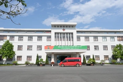 Bệnh viện Y học cổ truyền tỉnh Lào Cai được đầu tư hiện đại.