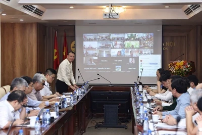 Quang cảnh hội thảo. (Ảnh: THANH TÙNG)