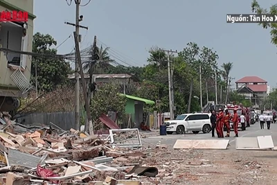 [Video] Động đất tại Myanmar: Số người thiệt mạng tăng lên hơn 3.300 người