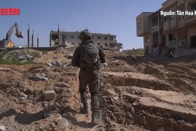 [Video] Quân đội Israel mở rộng “vùng an ninh” tại phía bắc Dải Gaza