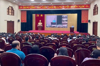 Quang cảnh hội nghị.