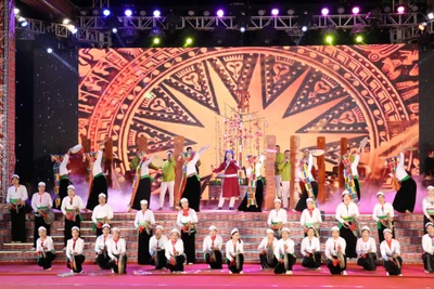 Chương trình nghệ thuật đặc sắc với chủ đề “Nho Quan nơi hội tụ và lan tỏa” tại Ngày hội.