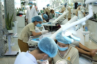 Khám, điều trị bệnh tại phòng khám thuộc Công ty TNHH một thành viên Nha khoa Phương Thành.