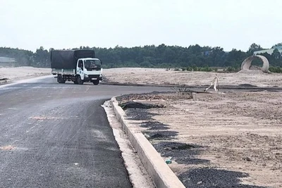 Hạ tầng khu công nghiệp Hố Nai đang được đầu tư mở rộng.